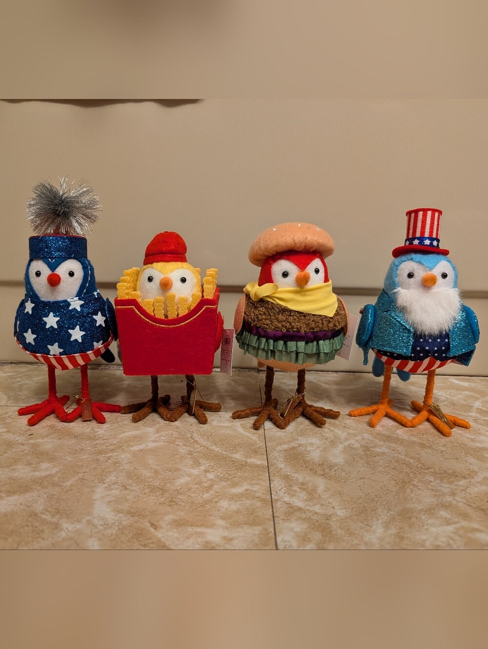 Target Spritz Featherly Friends patriotic birds